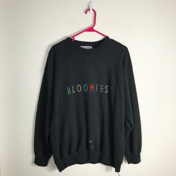 GymTonic Other - Mens L Bloomies Bloomingdales Rainbow Sweater VTG